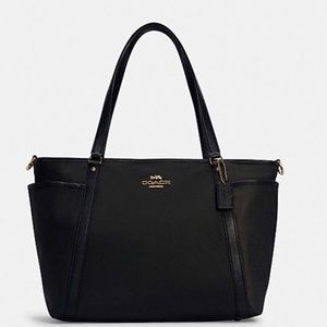 Coach Black Large Bag/Can be used as Diaper Bag